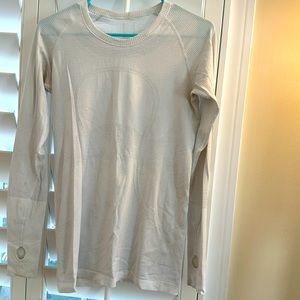 Lululemon Swiftly Tech Long Sleeve - White